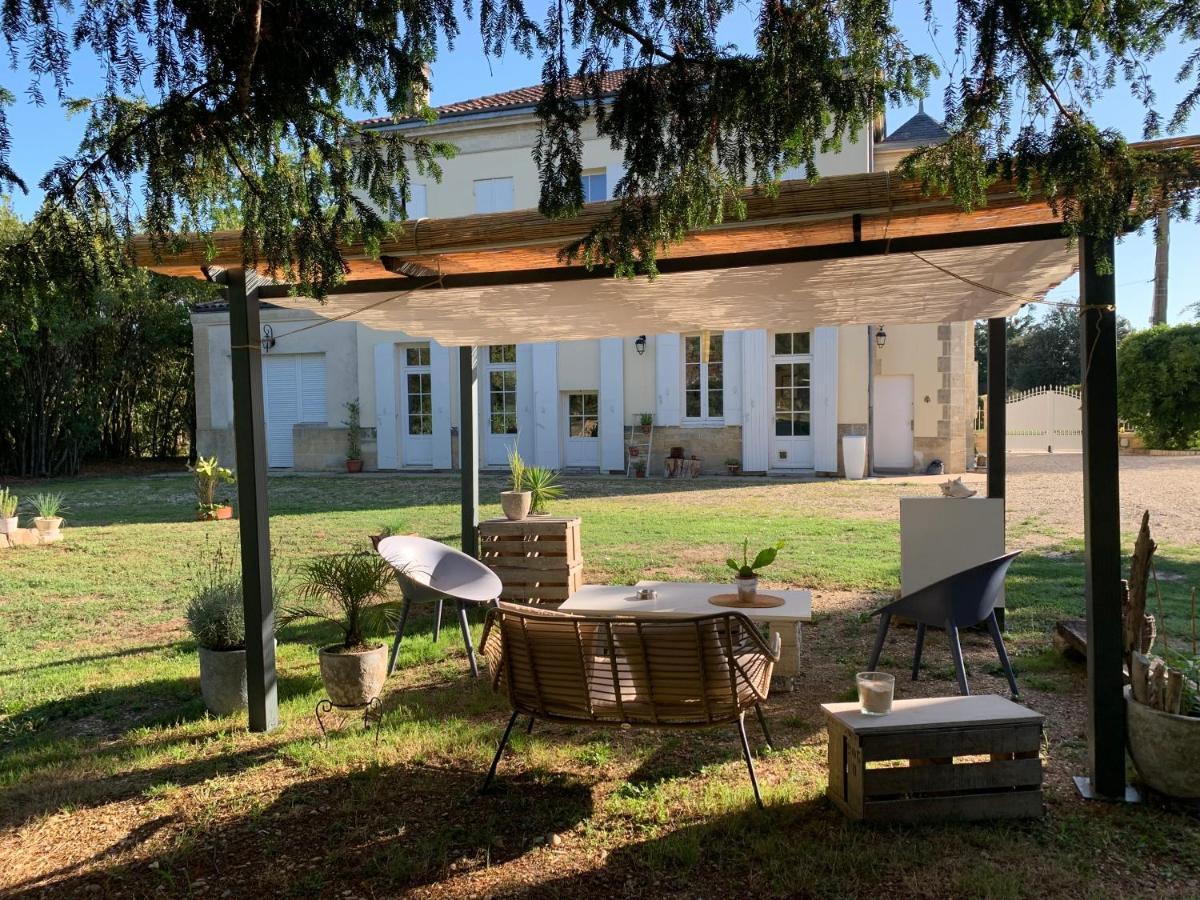 Suite Privative Abella - Aile De Maison Bourgeoise Ambares-et-Lagrave Exteriör bild
