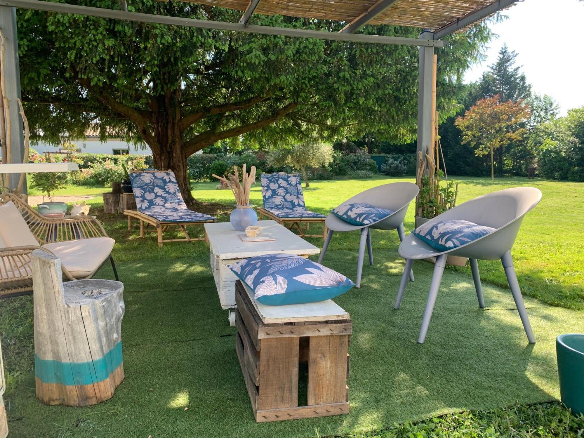 Suite Privative Abella - Aile De Maison Bourgeoise Ambares-et-Lagrave Exteriör bild